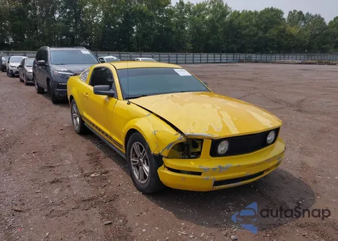 2006 Ford Mustang V6 from USA, damaged, VIN 1ZVFT80N065160089